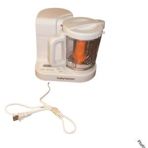 Baby Brezza Glass One Step BRZ00131 Food Maker Steam & Blend W/ Spatula